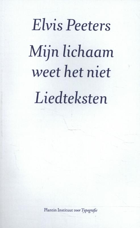 Omslag van Mijn lichaam weet het niet