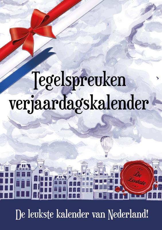 Omslag van Tegelspreuken & Wijsheden verjaardagskalender