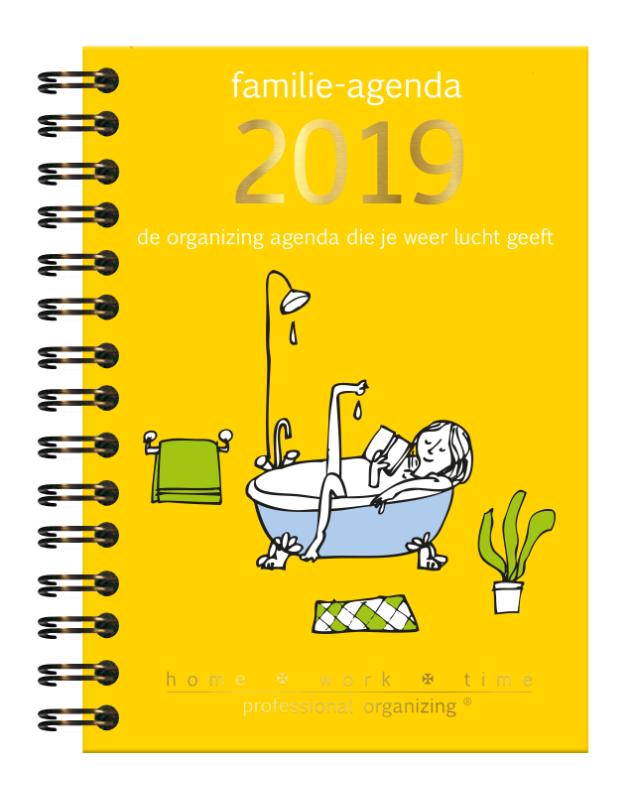 Omslag van Familie-agenda 2019