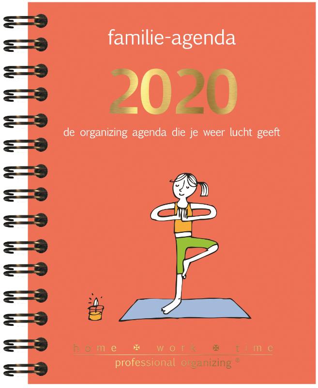 Omslag van homeworktime familie-agenda 2020