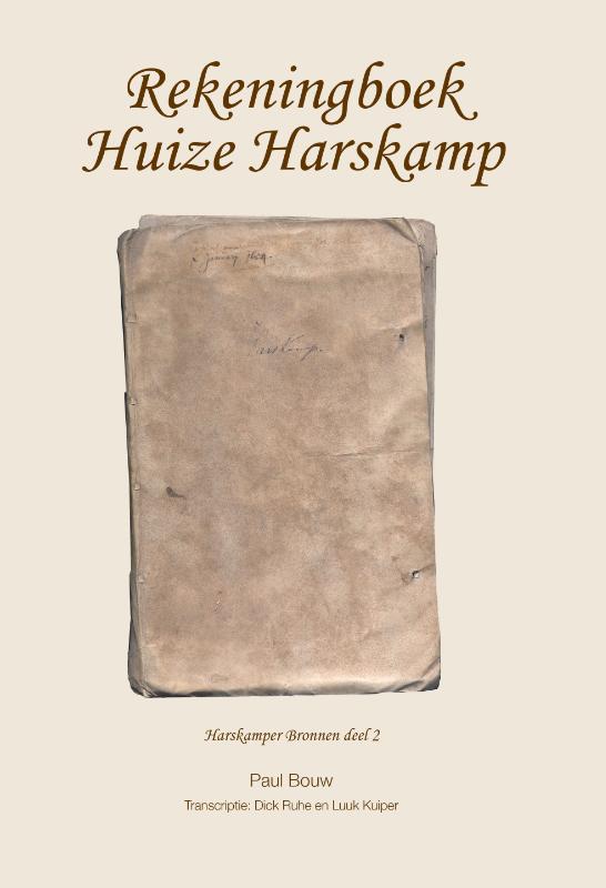 Omslag van Rekeningboek Huize Harskamp