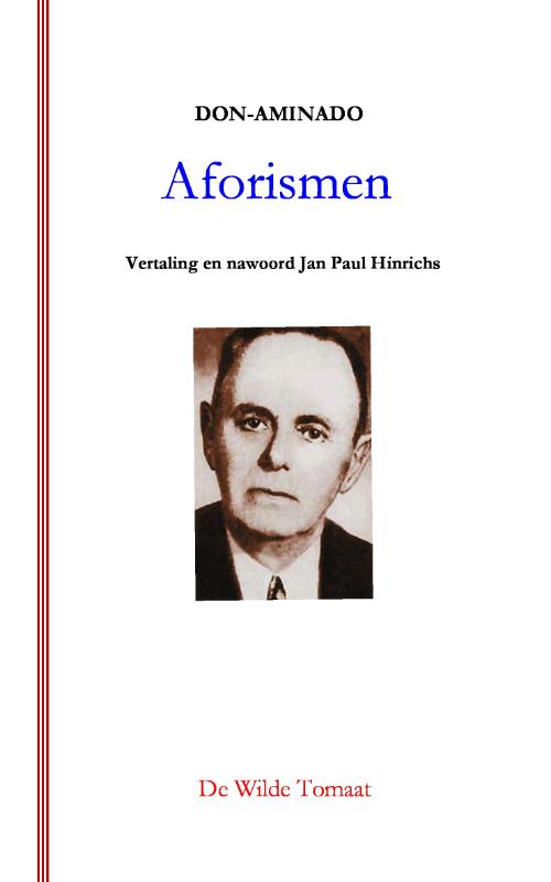 Omslag van Aforismen