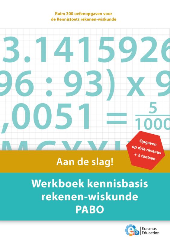 Omslag van Werkboek kennisbasis rekenen-wiskunde PABO