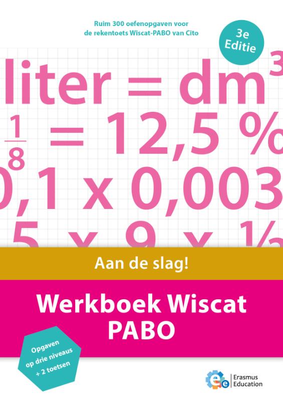 Omslag van Werkboek Wiscat Pabo