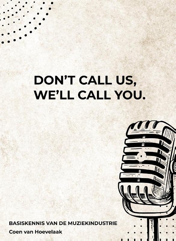 Omslag van Don't call us, we call you