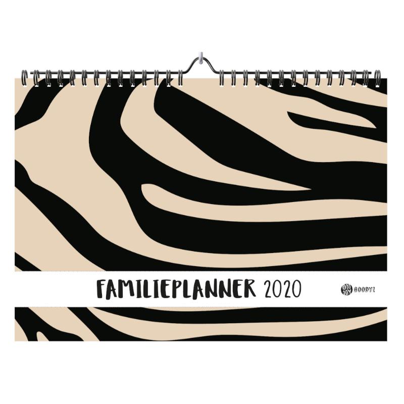 Omslag van Familieplanner 2020