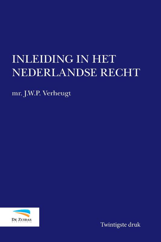 Omslag van Inleiding in het Nederlandse recht