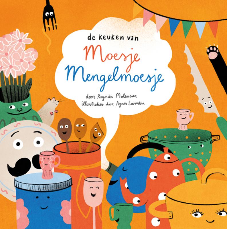 Omslag van De Keuken van Moesje Mengelmoesje