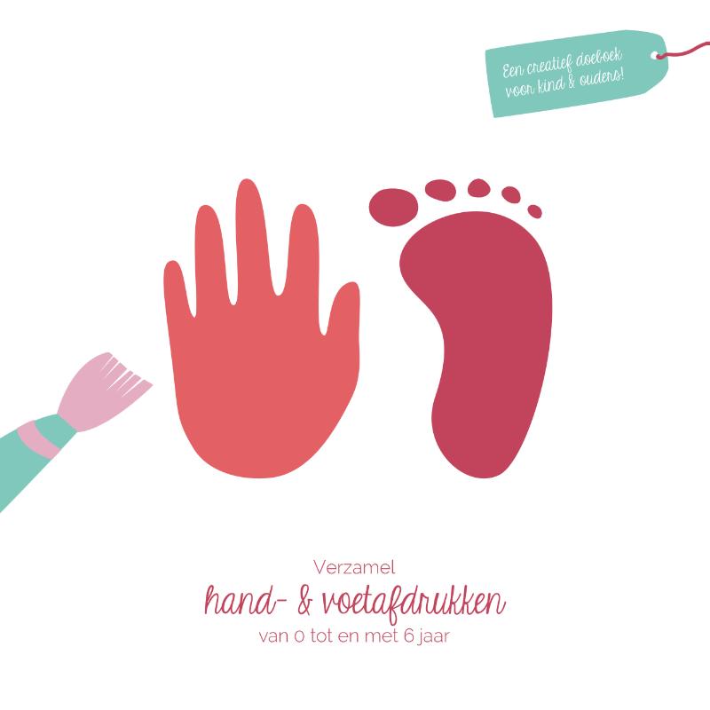 Omslag van Verzamel hand en voetafdrukken