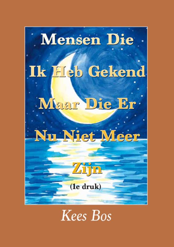 Omslag van Mensen die ik heb gekend maar die er nu niet meer zijn