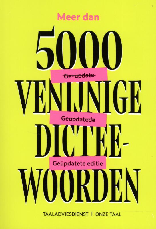 Omslag van Meer dan 5000 venijnige dicteewoorden