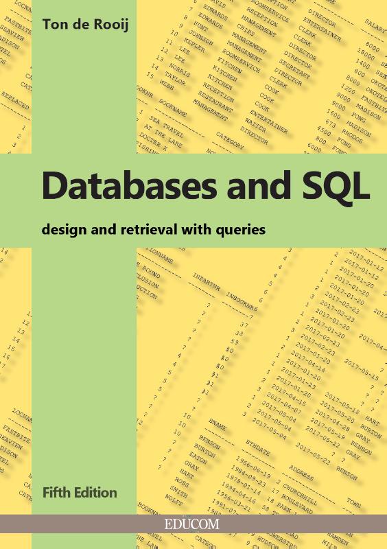 Omslag van Databases and SQL