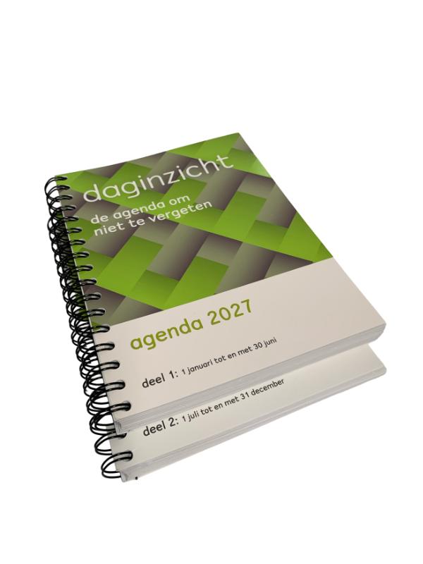 Omslag van Daginzicht agenda 2027 : de agenda om niet te vergeten
