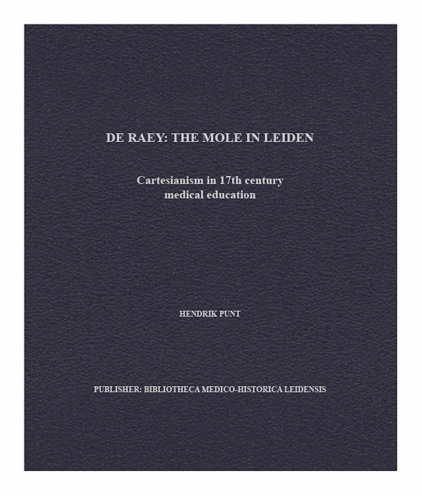 Omslag van De Raey: The Mole in Leiden