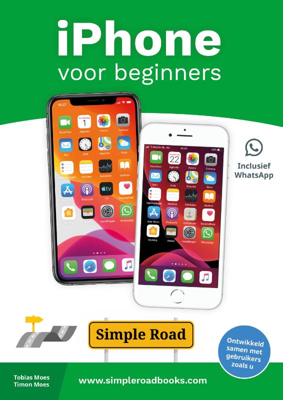Omslag van iPhone voor beginners