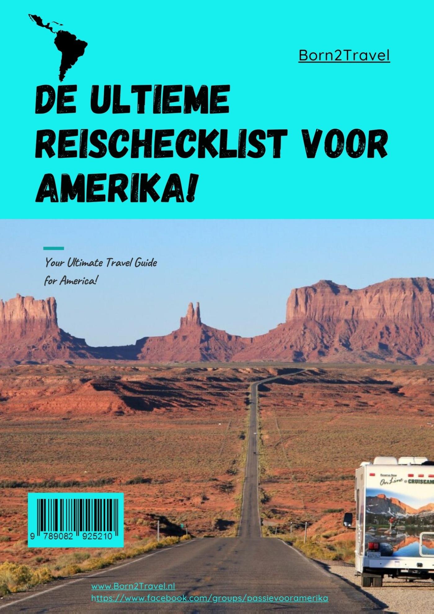 Omslag van De ultieme reischecklist voor Amerika