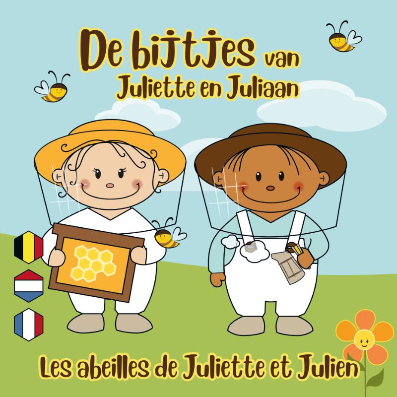 Omslag van De bijtjes van Juliette en Juliaan