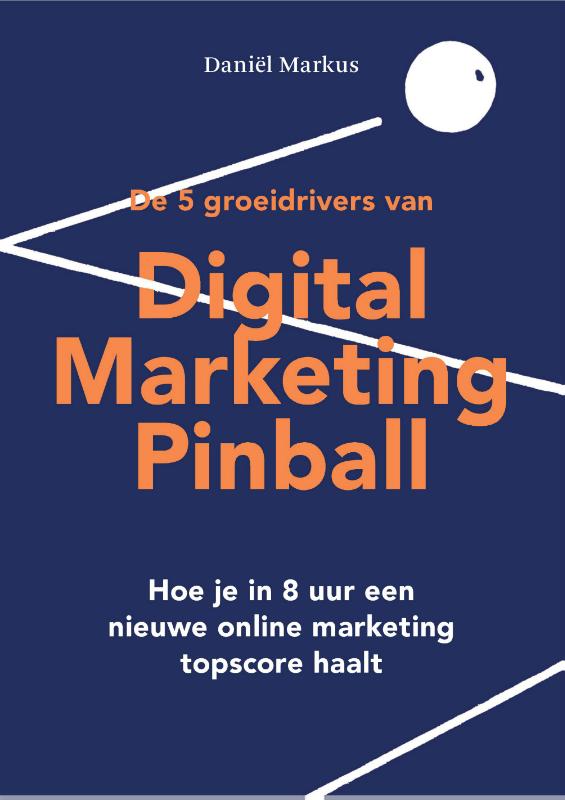 Omslag van Digital Marketing Pinball