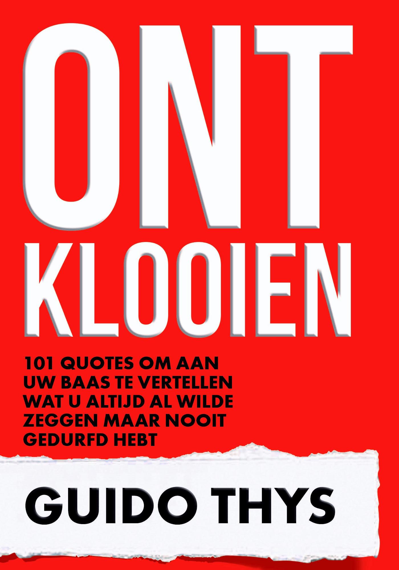 Omslag van Ontklooien