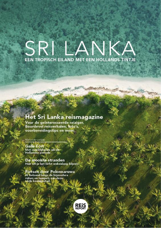 Omslag van Sri Lanka reisgids magazine