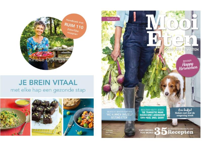 Omslag van Je Brein Vitaal + Bookazine Mooi Eten