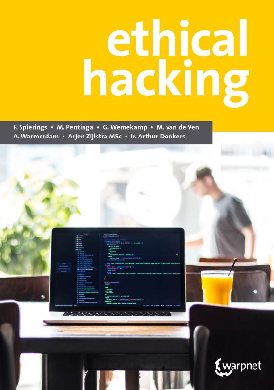 Omslag van ethical hacking