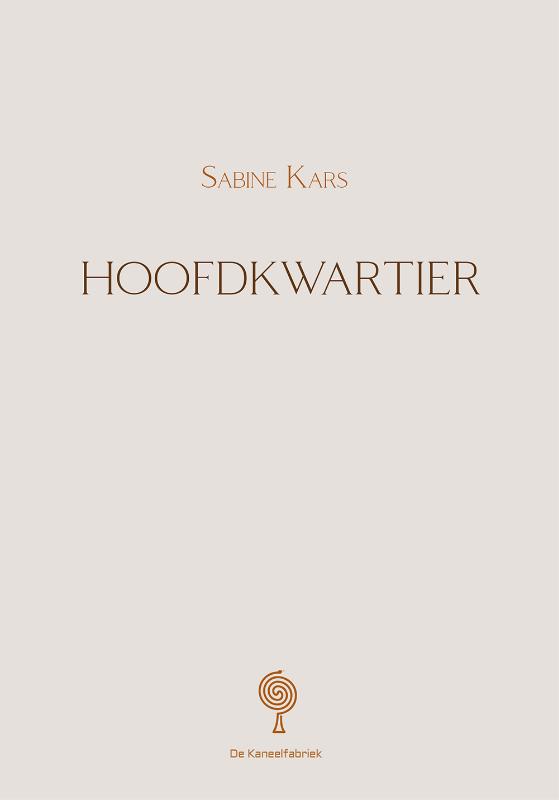 Omslag van Hoofdkwartier