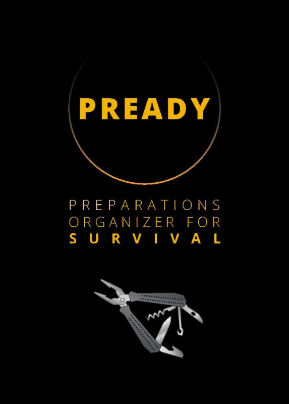 Omslag van PREADY - PREPARATIONS ORGANIZER FOR SURVIVAL