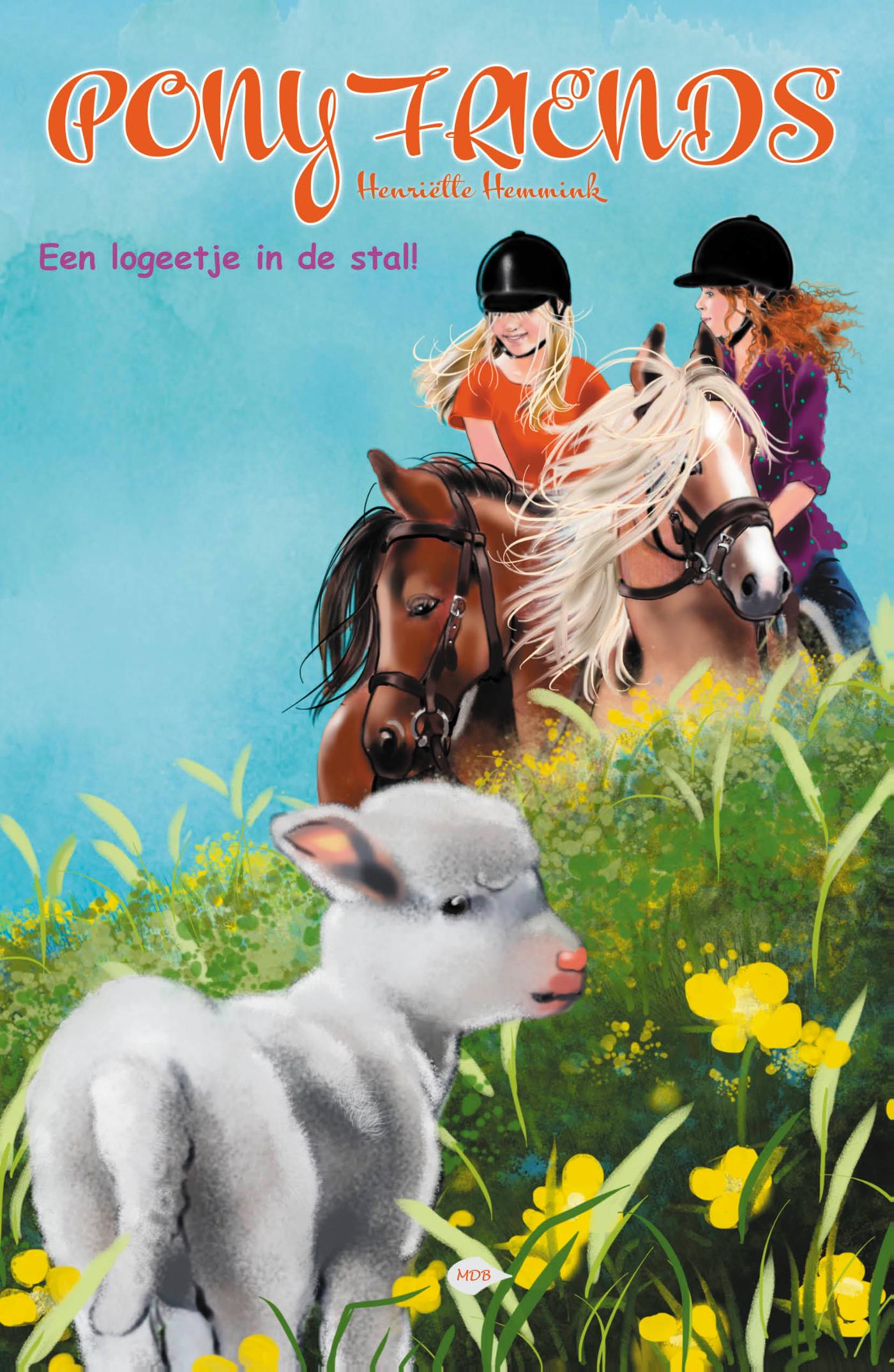 Omslag van Een logeetje in de stal!