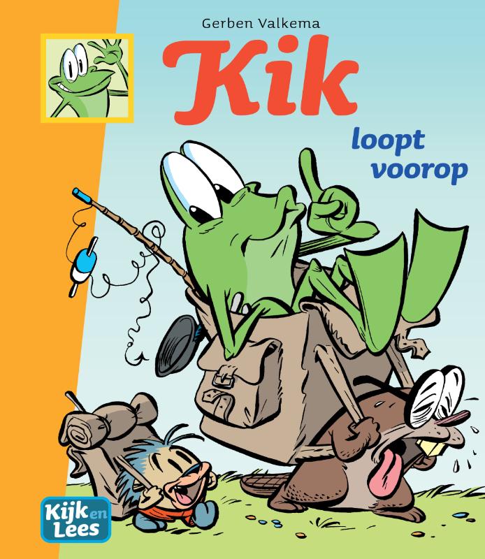 Omslag van loopt voorop