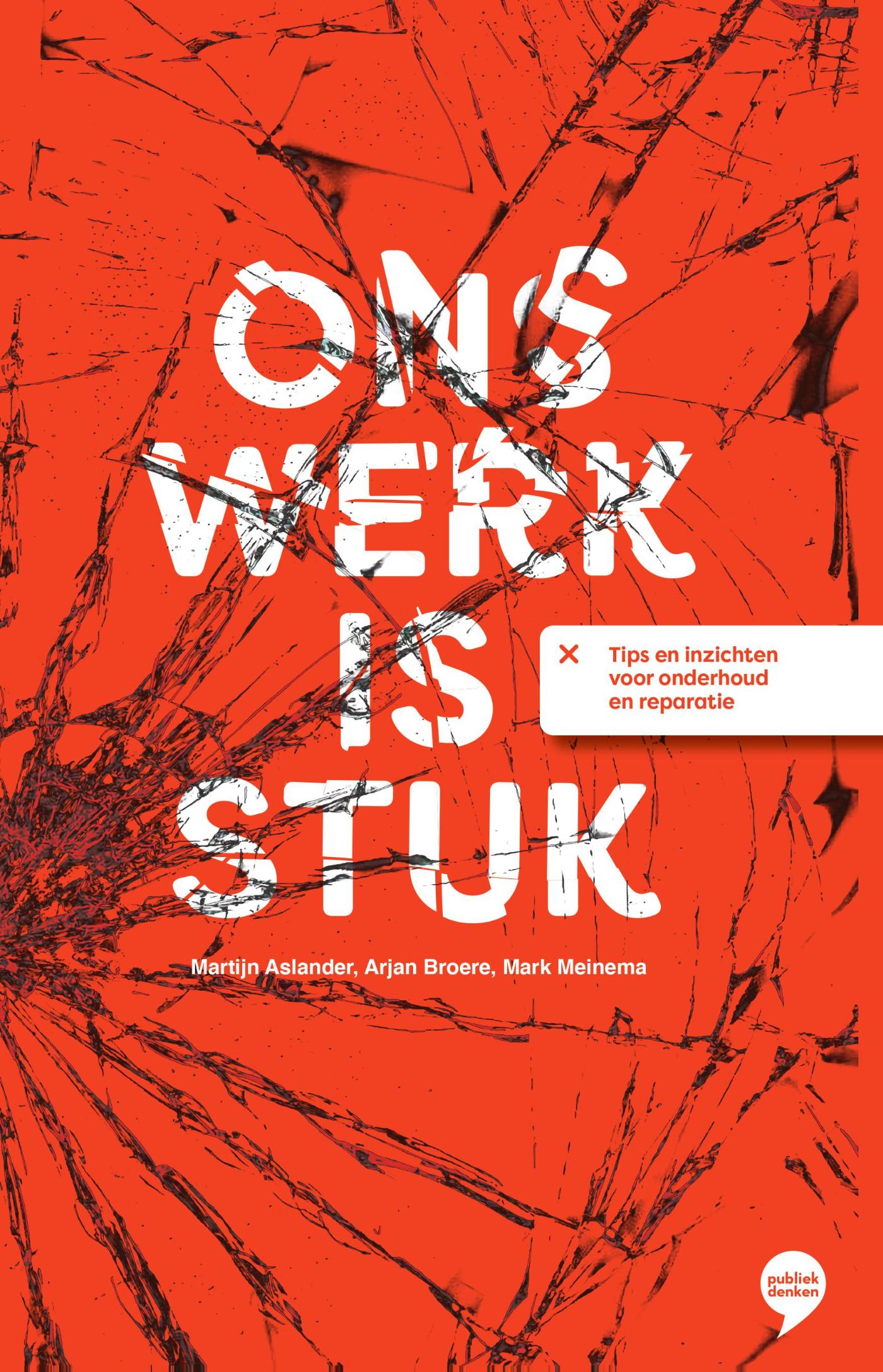 Omslag van Ons werk is stuk