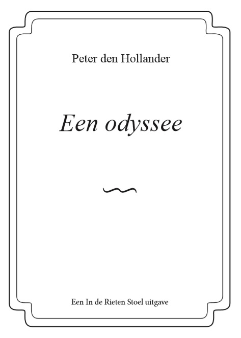 Omslag van Een odyssee