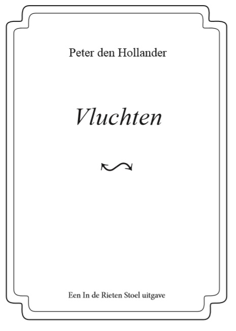Omslag van Vluchten