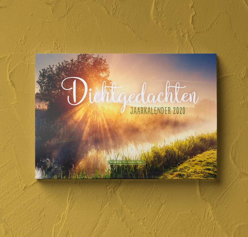 Omslag van Dichtgedachten Jaarkalender 2020