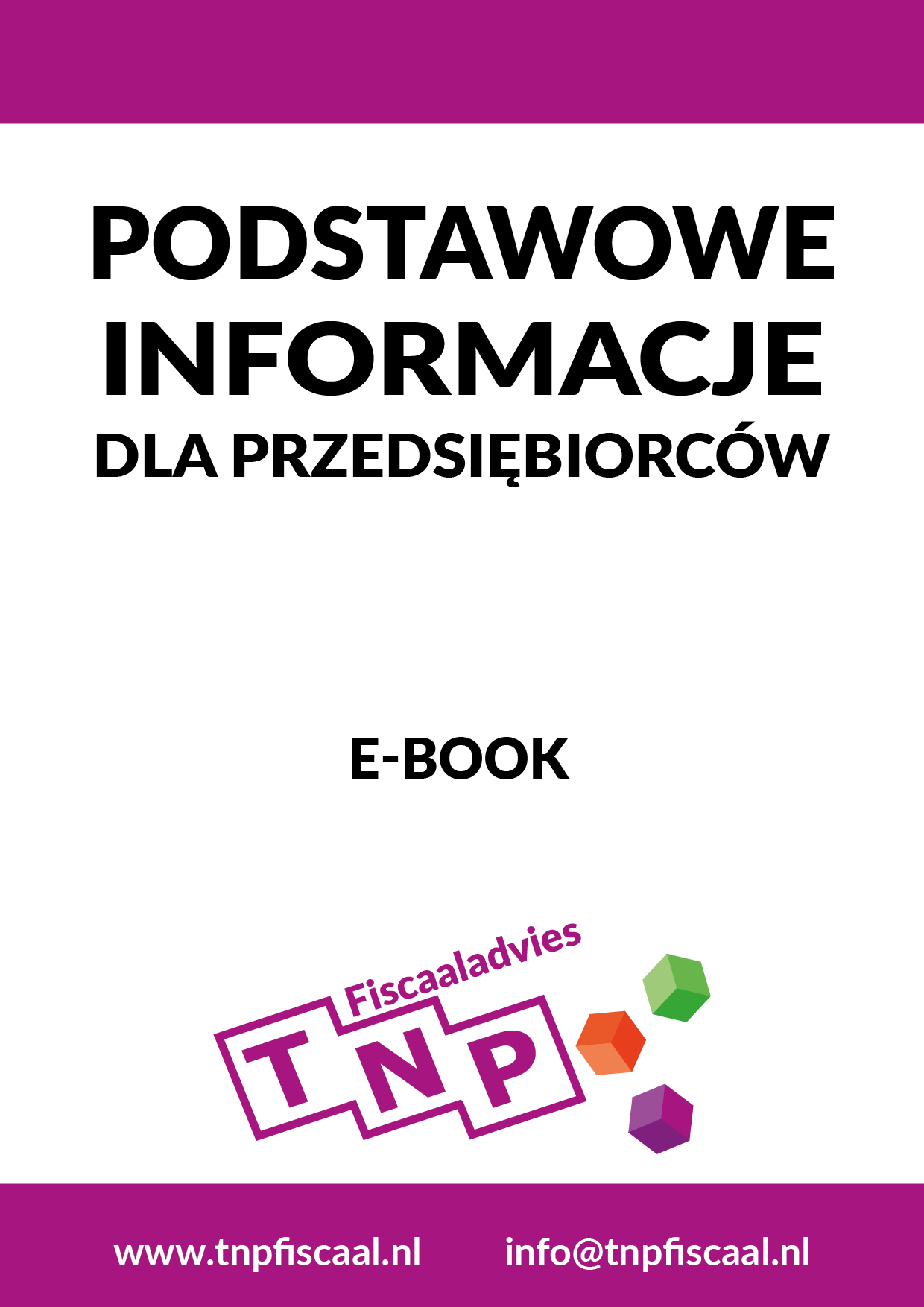 Omslag van Podstawowe informacje dla przedsiębiorców