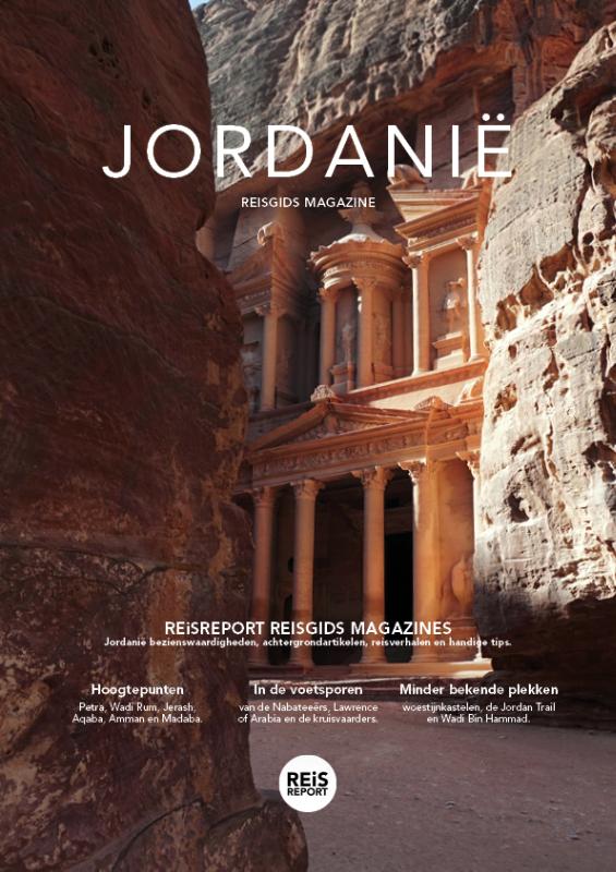 Omslag van Jordanië reisgids magazine