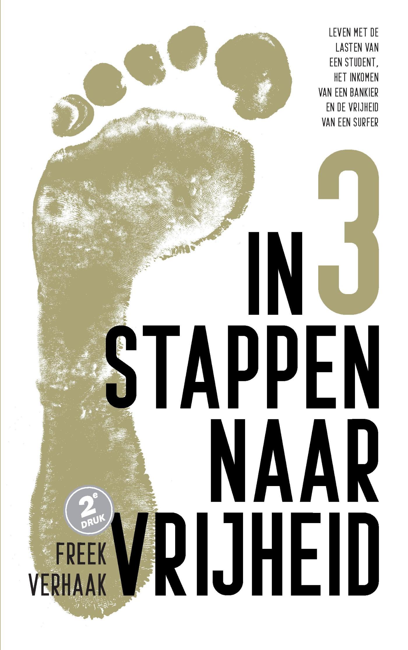 Omslag van In 3 stappen naar vrijheid
