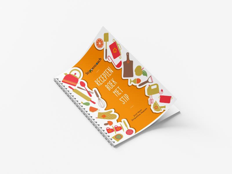 Omslag van Stippencoach Receptenboek Met Stip
