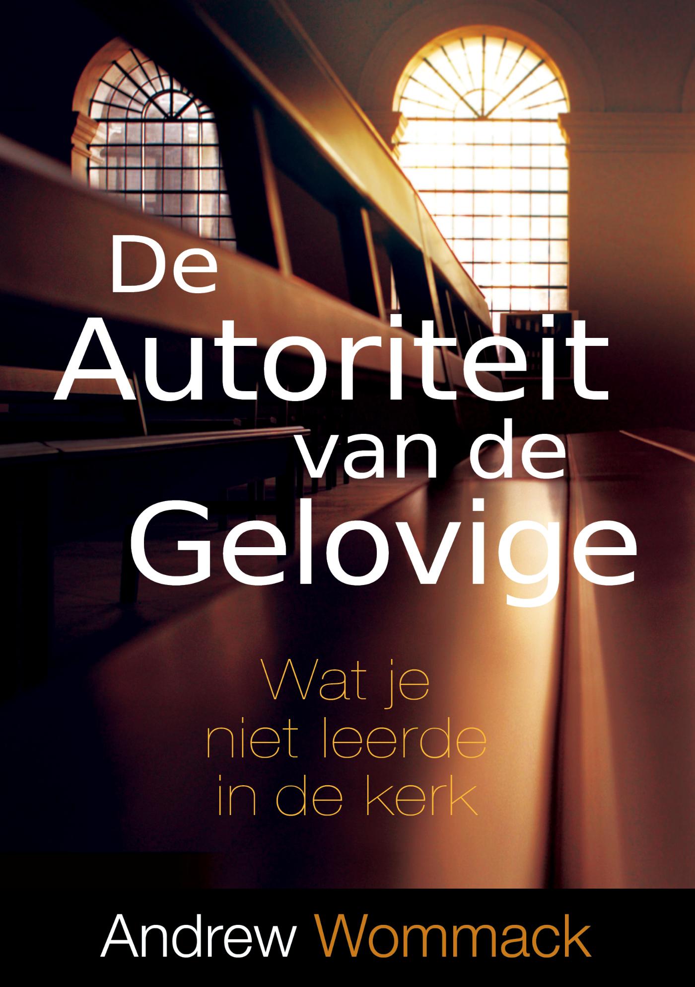 Omslag van De autoriteit van de gelovige