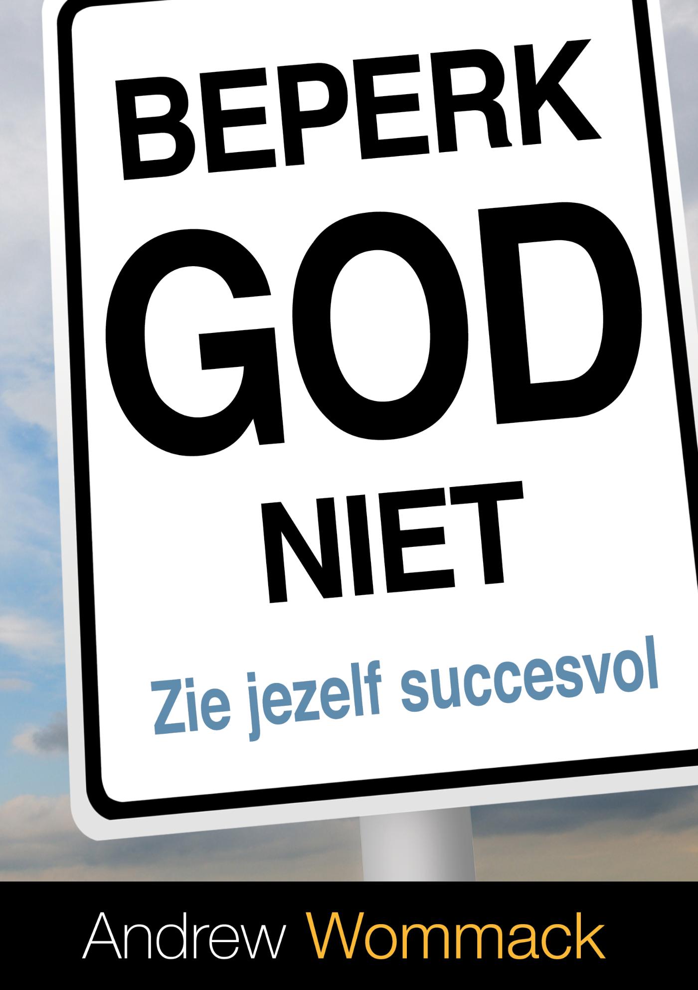 Omslag van Beperk God niet