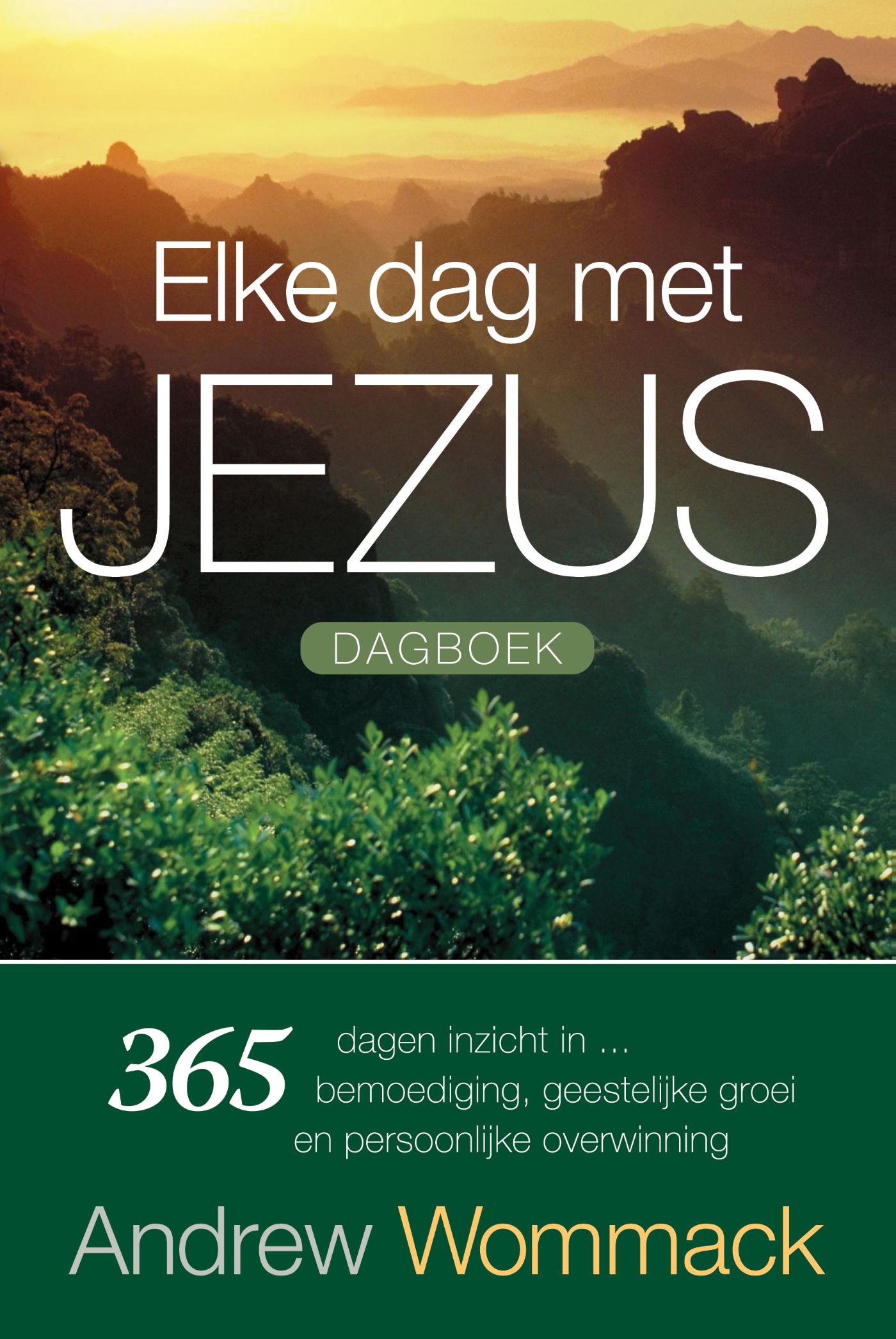Omslag van Elke dag met Jezus - Dagboek