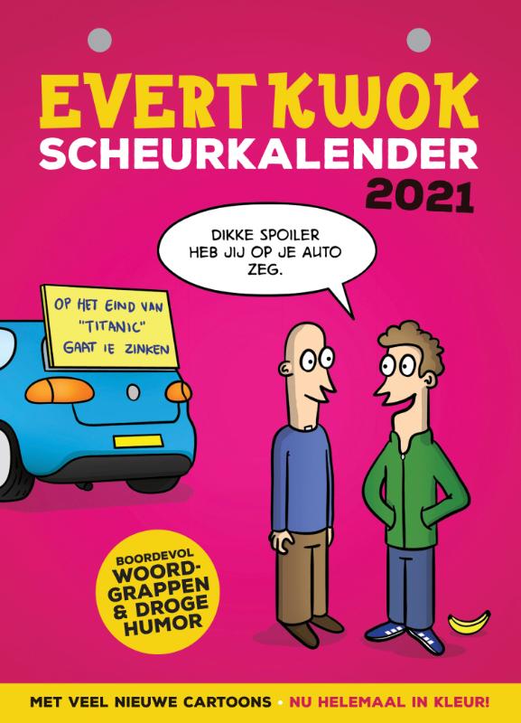 Omslag van Evert Kwok Scheurkalender 2021