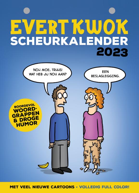 Omslag van Evert Kwok Scheurkalender 2023