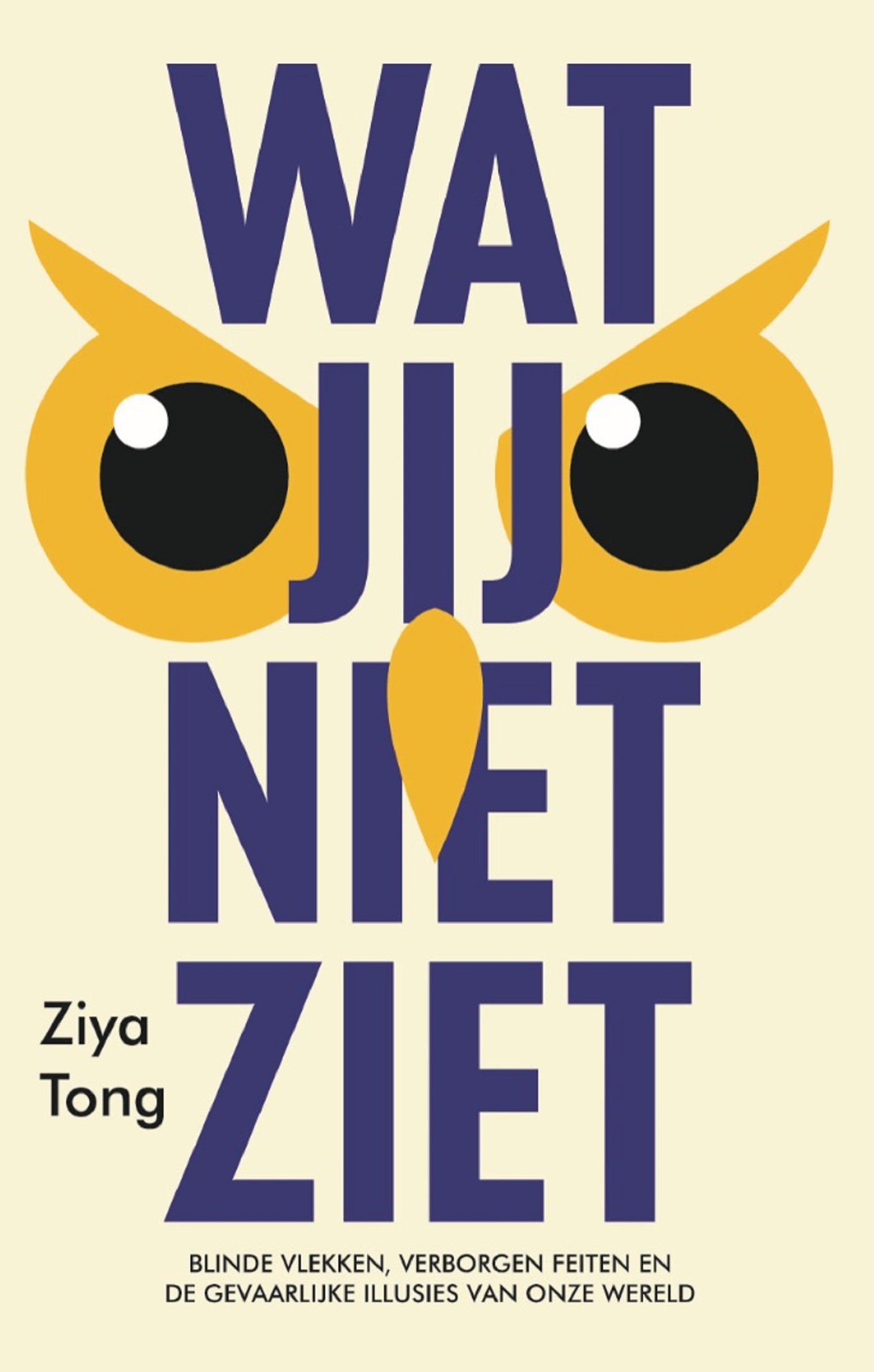 Omslag van Wat jij niet ziet