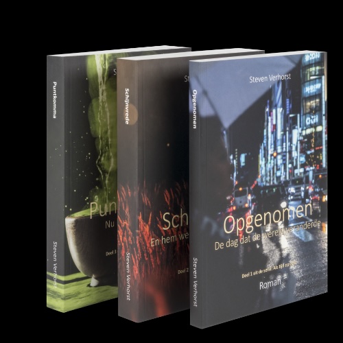 Omslag van Opgenomen, Schijnvrede, Puntkomma