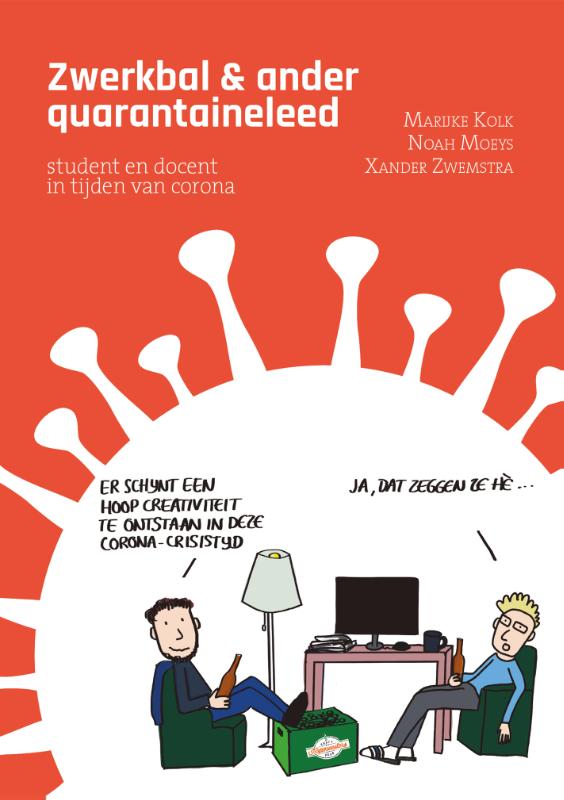 Omslag van Zwerkbal & ander quarantaineleed