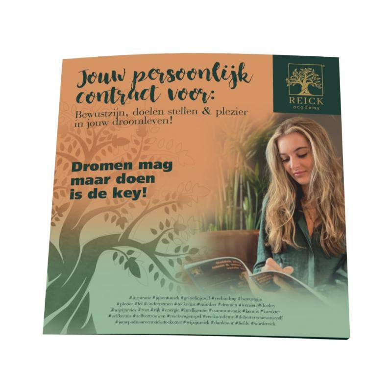 Omslag van Het persoonlijk contract/beloftenboekje