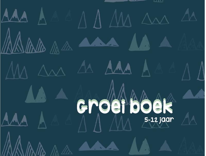 Omslag van Groeiboek 5-12 jaar