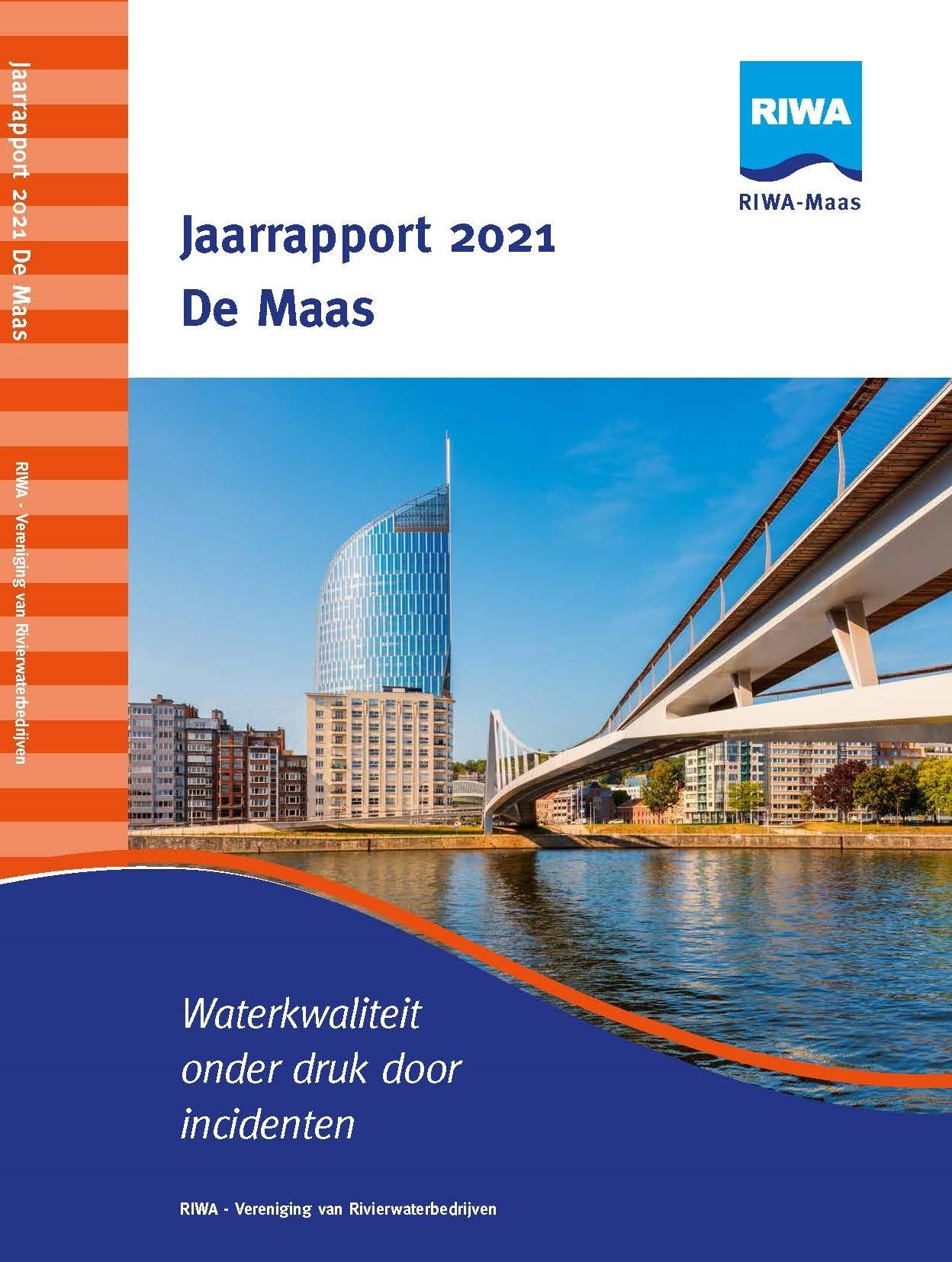 Omslag van Jaarrapport 2021 De Maas
