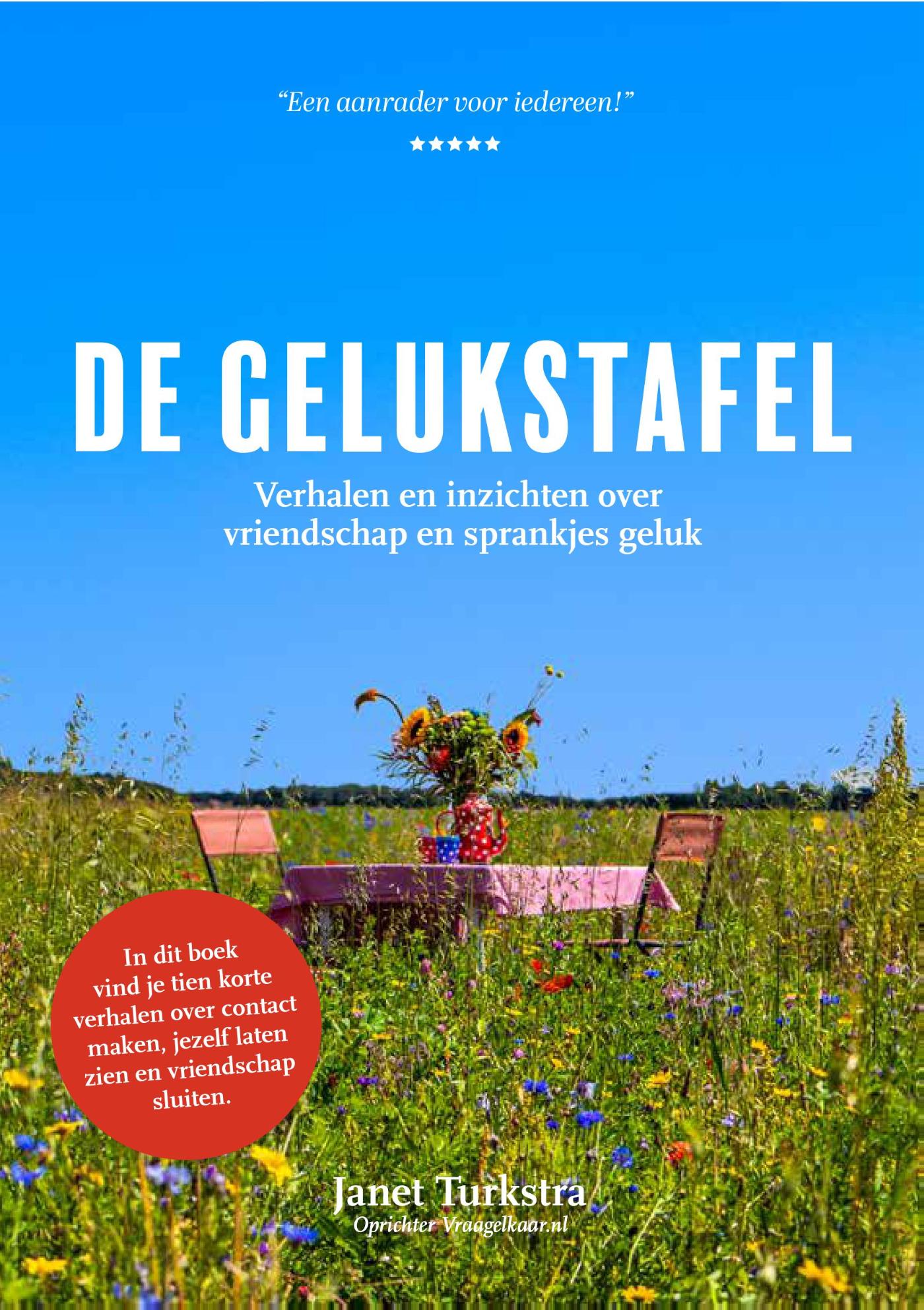 Omslag van De Gelukstafel